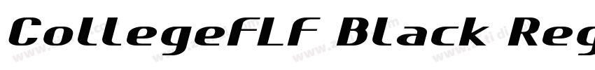 CollegeFLF Black Reg字体转换 CollegeFLF Black Reg字体转换